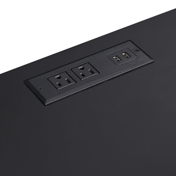 Trent Austin Design® Miramontes Nightstands with Charging Station End Table Bedside Tables with